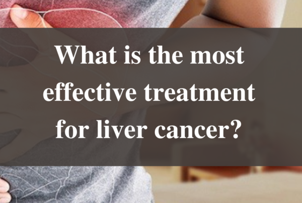What is the most effective treatment for liver cancer